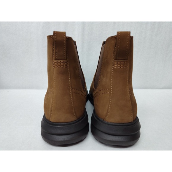 Cole Haan Men's Grand Plus Chelsea Suede Boots C38789 Lumber Java Sz‎ 10.5 - Picture 7 of 12